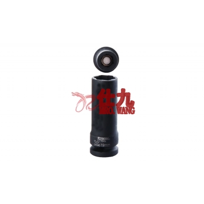 Cr-Mo3/8英寸磁性风动长套筒 FKM3/8-D8 捷科 Jetech
