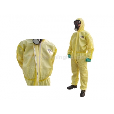 雷克兰Lakeland CT4-A155 凯麦斯4 B级呼吸器内置型连体防化服