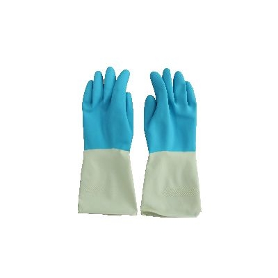 宜家胶手套，蓝白色，中码 RG 8380M/BW 施达CT