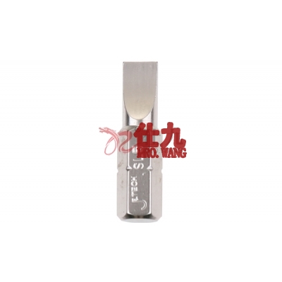 一字单头旋具头 SL6-100 捷科 Jetech