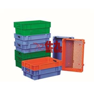 反转套叠周转箱 TST6417S 环球