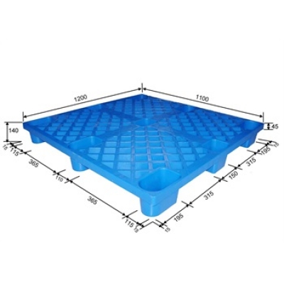 网格九脚塑料托盘 WJ1212 STORAGEMAID