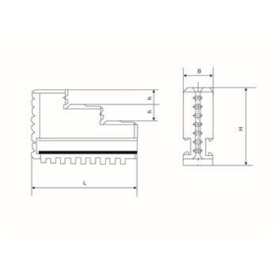 三爪整体爪卡爪 K11250 环球
