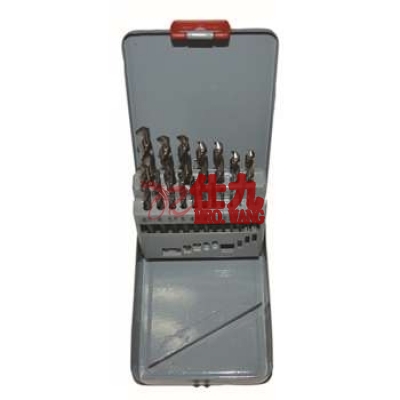 25件高速钢公制全磨制钻头套装 捷夫 Jeff