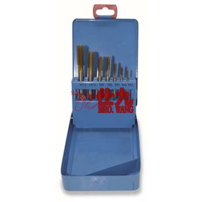 7件高速钢公制丝锥套装 TiN涂层 捷夫 Jeff
