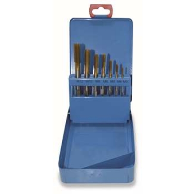 7件高速钢公制丝锥套装 TiN涂层 捷夫 Jeff