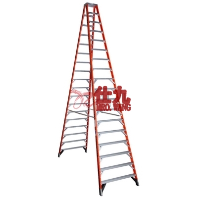 玻璃钢双侧人字梯 T7420 WERNER稳耐