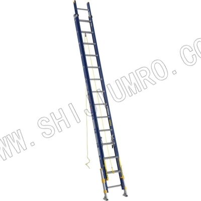 玻璃钢2节带集成平衡器延伸梯 D8220-2EQ WERNER稳耐