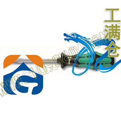 双色柄一字螺丝批(六角杆) 维拉 Wera 5007677001