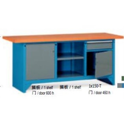 发弥 门抽组合工作台实木桌板(台面厚40mm) Fami F BR 2244 03 51
