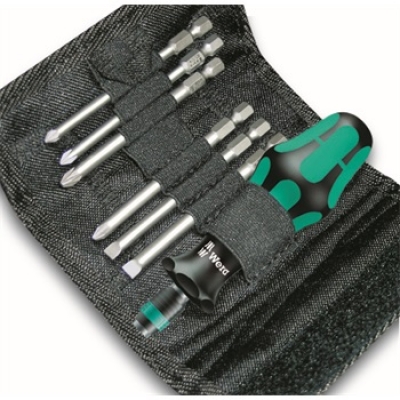 7件套一字、十字及其它可换批头螺丝批 维拉 Wera 05059298001