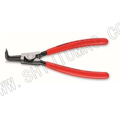 90°弯嘴轴用卡簧钳 凯尼派克 KNIPEX 46 21 A21