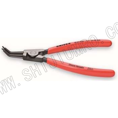 45°弯嘴轴用卡簧钳 凯尼派克 KNIPEX 46 31 A42