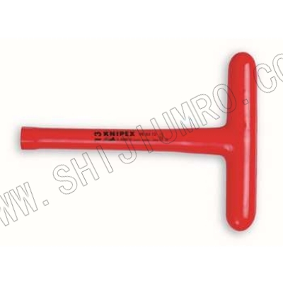 绝缘T型柄套筒扳手 凯尼派克 KNIPEX 98 04 19