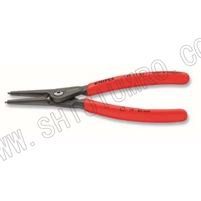 直嘴精密轴用卡簧钳 凯尼派克 KNIPEX 49 11 A4