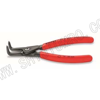 90°弯嘴精密轴用卡簧钳 凯尼派克 KNIPEX 49 21 A11