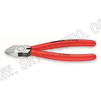 双色柄斜口钳 凯尼派克 KNIPEX 70 02 160