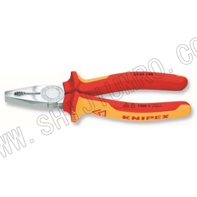 绝缘钢丝钳 凯尼派克 KNIPEX 03 06 160