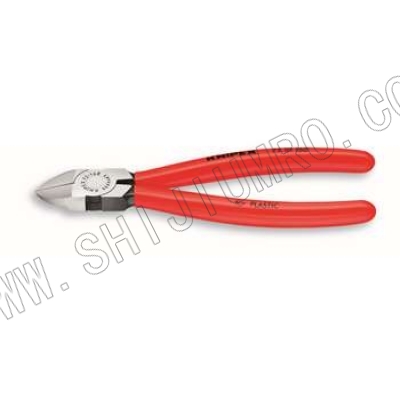 塑柄水口钳 凯尼派克 KNIPEX 72 11 160 (45°弯头）