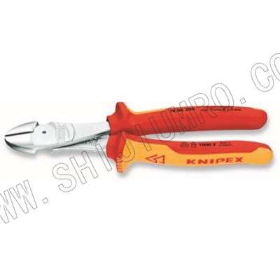 省力型绝缘斜嘴钳 凯尼派克 KNIPEX 74 06 160