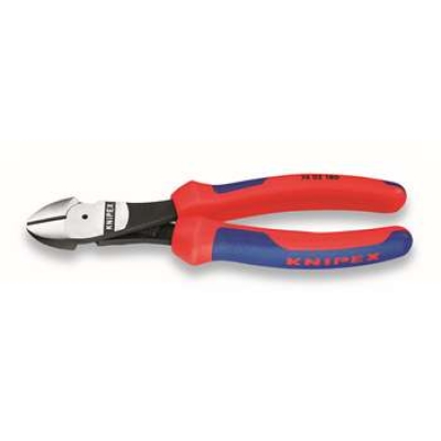 双色柄省力型斜口钳 凯尼派克 KNIPEX 74 02 180