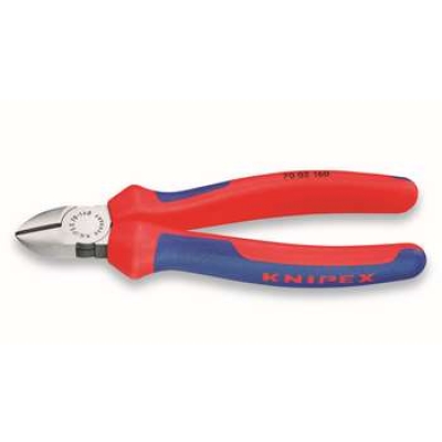 双色柄斜口钳 凯尼派克 KNIPEX 70 02 160