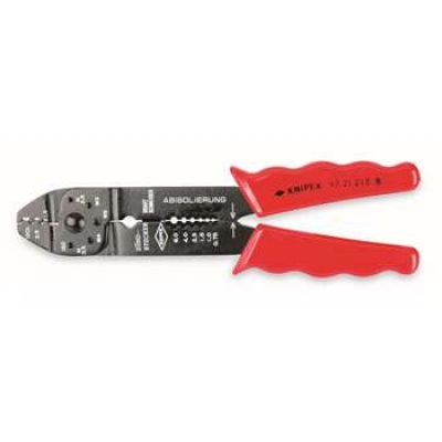 塑柄绝缘端子压线钳 凯尼派克 KNIPEX 97 21 215