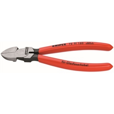 纤维电缆专用斜口钳 凯尼派克 KNIPEX 72 51 160