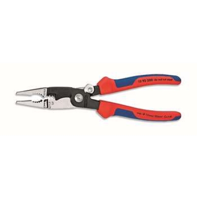 双色柄电工装配钳 凯尼派克 KNIPEX 13 92 200