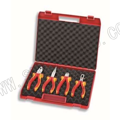 4件套紧凑型绝缘钳子 凯尼派克 KNIPEX 00 20 15