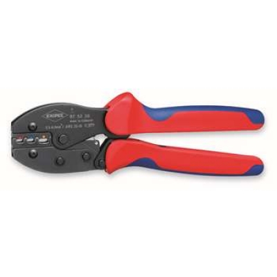 双色柄绝缘端子压线钳 凯尼派克 KNIPEX 97 52 36