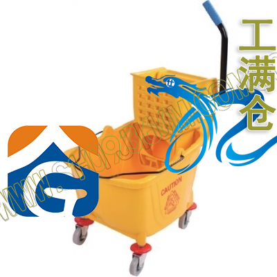 榨水车拖把桶挤水桶36L 仕九