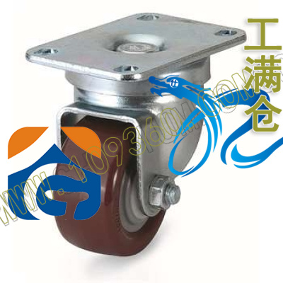 平板式轻型聚氨酯脚轮 2-3646-95BRK2 科顺colson