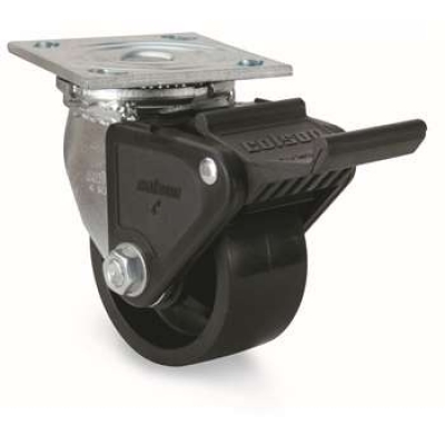 平板式中型聚烯烃脚轮 4-6109-839 科顺colson