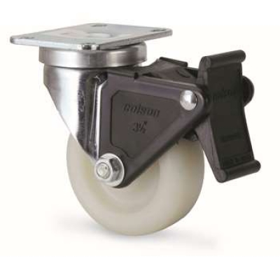 平板式中型尼龙脚轮 2-5608-251 科顺colson