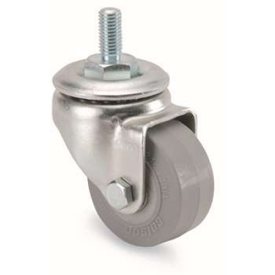 螺杆式中型**人造胶脚轮 2-2654-445 科顺colson