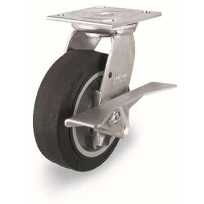 平板式中型**人造胶脚轮 4-6108-559 科顺colson