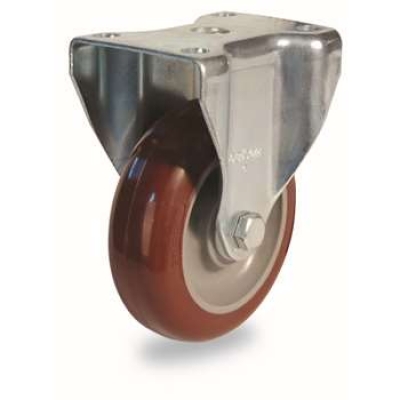 平板式中型聚氨酯脚轮 2-4646-91BRK2 科顺colson