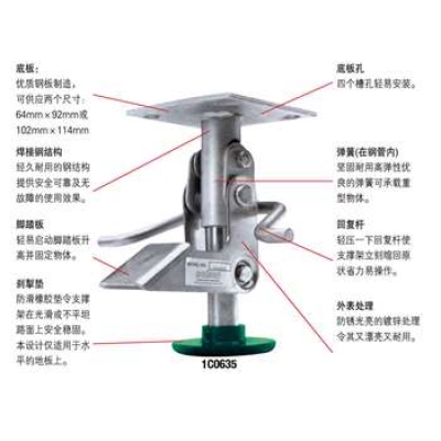 地刹器 6045X67 科顺colson