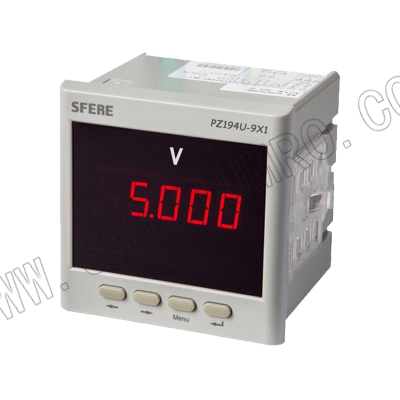 单相数显电压表  斯菲尔(SFERE)  PZ194U-9X1(c) AC380V