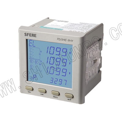 多功能谐波表  斯菲尔(SFERE)PD194E-9HY(a) AC380V 5A-3P4W