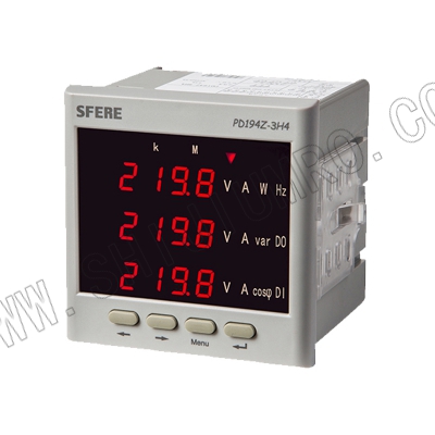 多功能谐波表  斯菲尔(SFERE) PD194Z-3H4(c)  AC100V 5A-3P3W