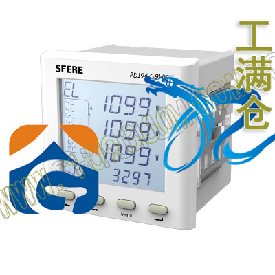多功能谐波表  斯菲尔(SFERE) PD194Z-9HY(a) AC380V 5A-3P4W