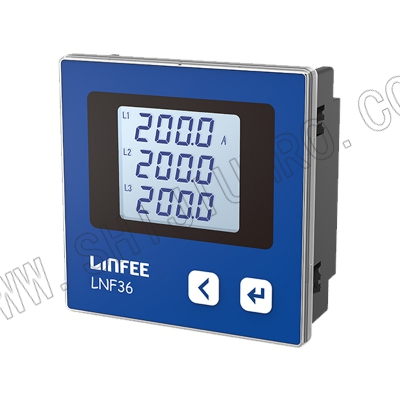 三相电流电测仪表 领菲-LINFEE LNF36-C(a) AC1A