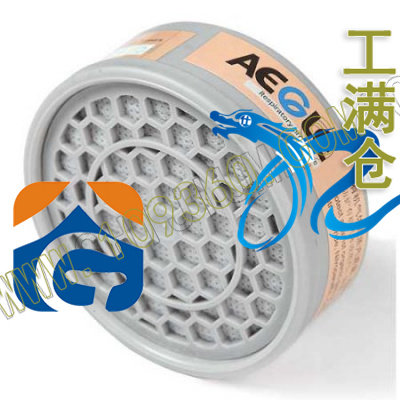  防有机蒸气滤盒(3#)(防苯及其同系物、汽油、丙酮、二硫化碳，醚等） 羿科-aegle 60414150 H6001