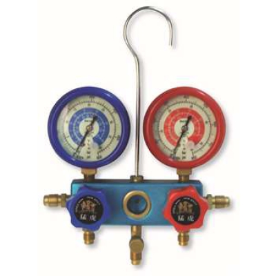 两通双表阀加液表 猛虎  MH-4432（R22/134A/404A/410A, 带3根60