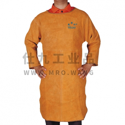 金黄色皮带袖围裙(长袖) WELDAS/威特仕 44-1847