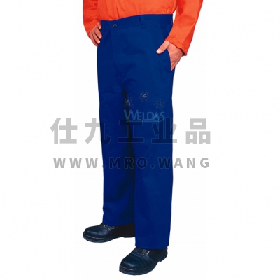 火狐狸绿色时款工作裤 防火阻燃布焊服 WELDAS/威特仕 33-9600
