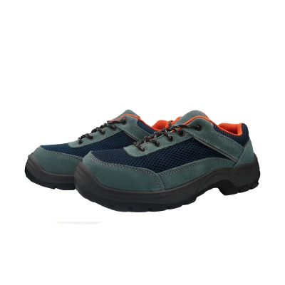 SHENSHINE/澳翔 AX3902JD 透气款低帮牛反绒皮安全鞋