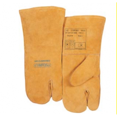 特舒柔烧焊手套 炭啡色直拇指款 威特仕 10-0707